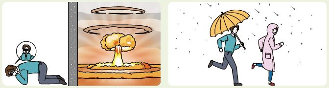 대피용품 준비 이미지 대체 텍스트 제공